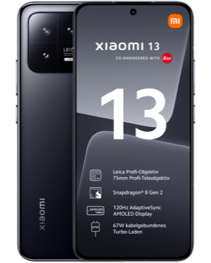 Xiaomi 13 schwarz