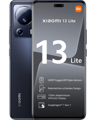 Xiaomi 13 Lite schwarz