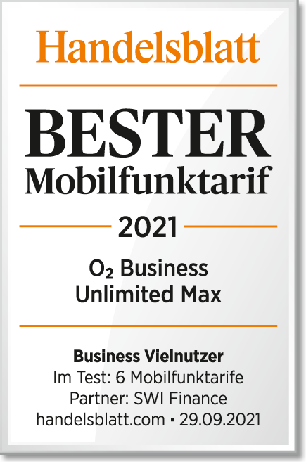 Handelsblatt - bester Mobilfunktarif
