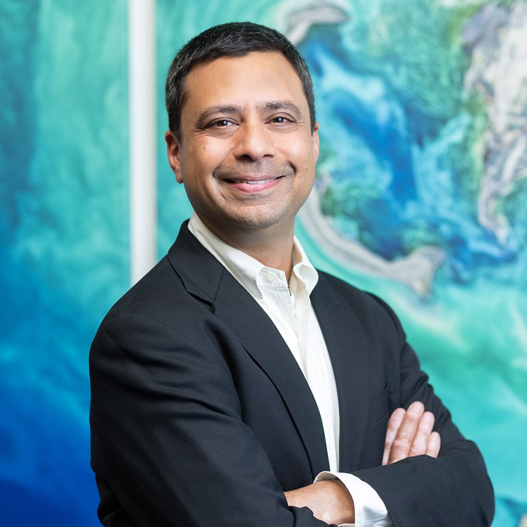 Porträt von Tarun Gupta, Mitgründer und CBO von Skylo