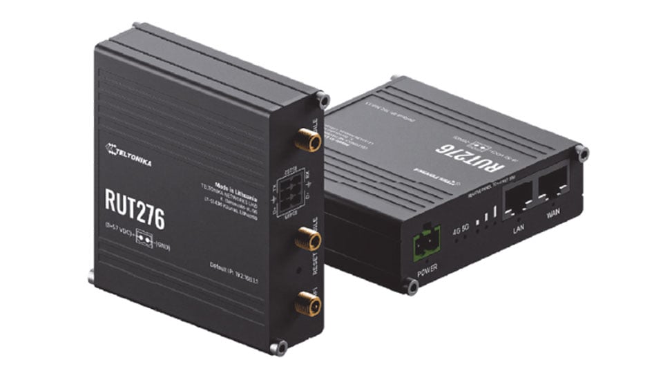 Teltonika RUT276 Router – Industrieller 5G-Router für professionelle IoT-Konnektivität