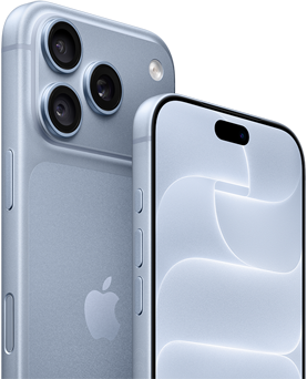 iPhone 18 Pro, Gletscher, Vorder- und Rückseite mit Ceramic Shield und Dreifach-Kamera-System