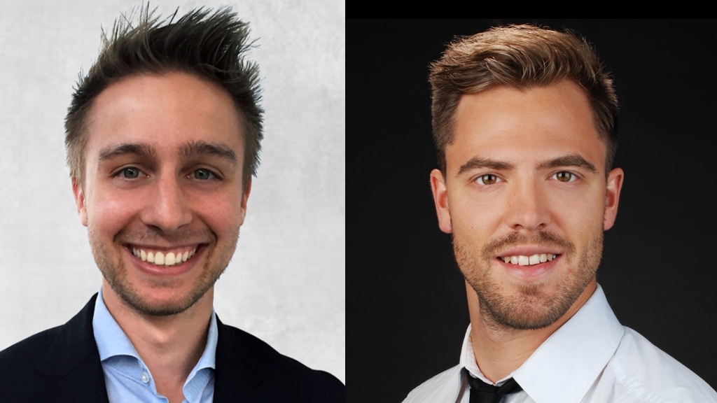 Matteo Ostermeier und Johannes Winkler (Product Manager B2B)