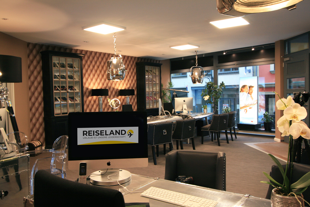 Räumlichkeiten des Reiselands in Dresden