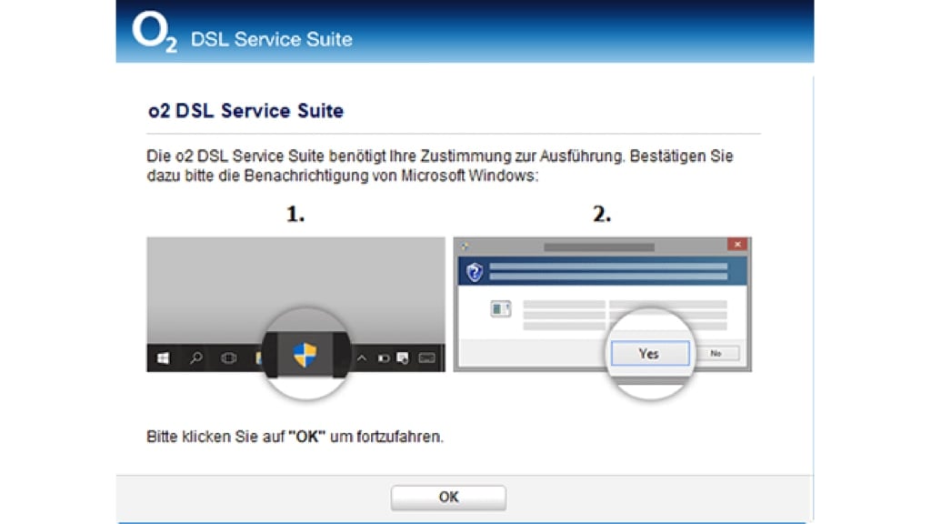 o2 DSL Service Suite installieren