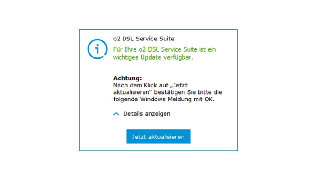 o2 Service Suite verwenden