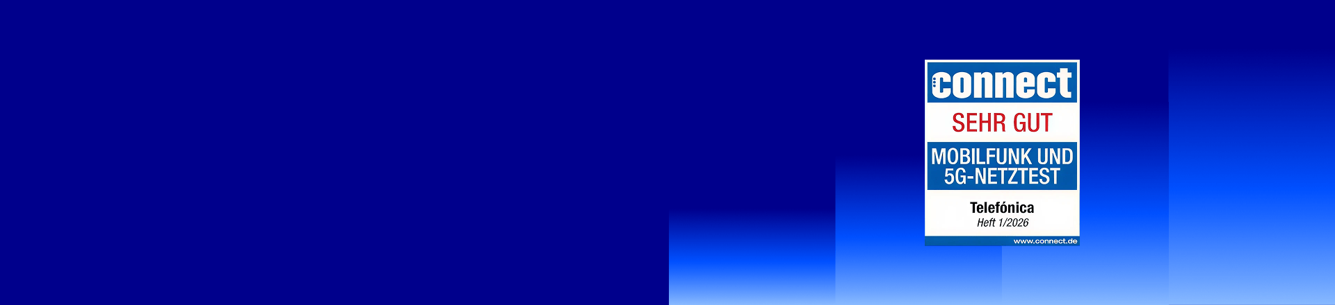 Abbildung: Connect-Testsiegel mit der Wertung "Sehr Gut"