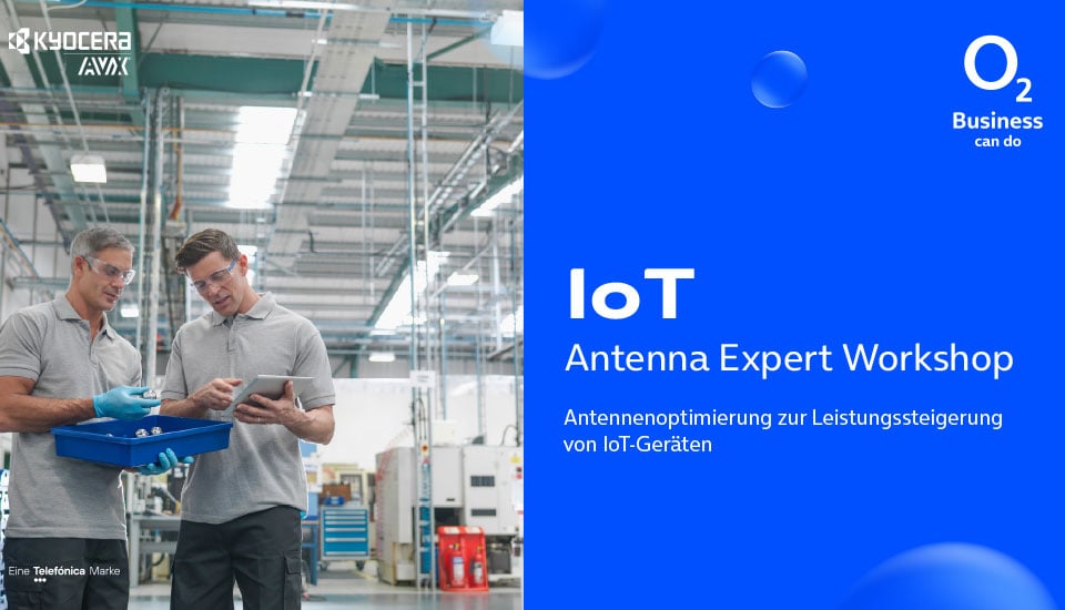 Cover Download Flyer zum Expert Workshop Antennenoptimierung und Leistungssteigerung von IoT Geräten