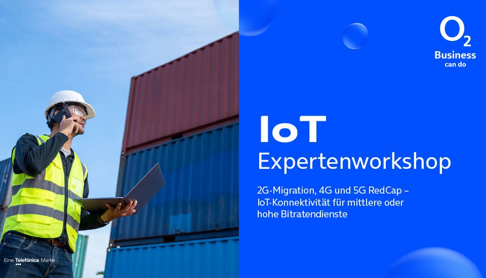 Cover Download Flyer zu IoT Expertenworkshop 2G Migration, 4G und 5G RedCap